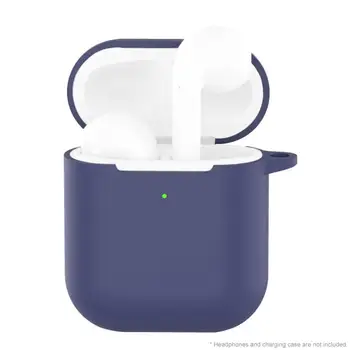 Пылезащитная силиконовая защитная сумка для наушников, совместимых с Bluetooth, для AirPods 2