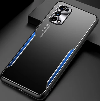 Роскошный Чехол Для Телефона из Алюминиевого Сплава OPPO Realme GT Neo 2 T X7 Q3 Pro Coque С Твердой Металлической Задней панелью, Противоударный Чехол