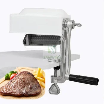 Ручная Машина для размягчения Говядины Машина Для Размягчения мясных Кубиков Мясорубка Beaf Steak Meat Tender Cuber Loose Meat Machine