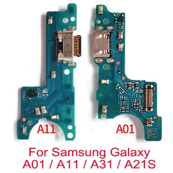 С IC USB Зарядная Плата Для Samsung A01 A015F A11 A115 A21S A217 A31 A315F A51 Mic Зарядное Устройство для Микрофона Док-станция