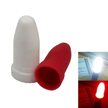 Силиконовый эластичный рассеиватель для головки фонарика 20-24 мм