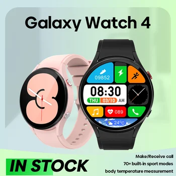 Смарт-часы FT32 Для Мужчин и Женщин Samsung Galaxy Watch 4 с Полным Сенсорным Экраном IP68 Водонепроницаемый Температура Тела Пользовательский Циферблат Мужские Часы