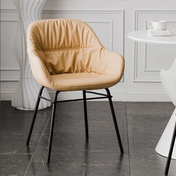 Современный компьютер, скандинавские обеденные стулья, Индивидуальный обеденный стул для гостиной, дизайнерский шезлонг, Ясли, мебель для дома ZY50CY