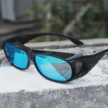 Солнцезащитные очки ночного видения Женские Роскошные мужские брендовые зеркальные серебристо-черные прозрачные линзы One Piece Punk Gafas Оттеняют очки для близорукости