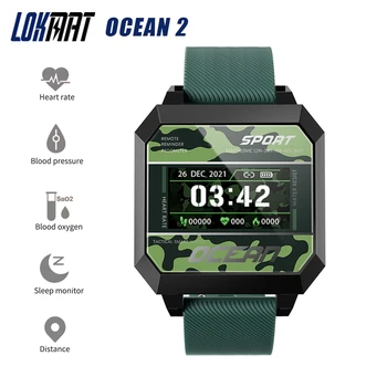 Спортивные Смарт-часы LOKMAT OCEAN 2 с Защитой от усталости, 0,96 