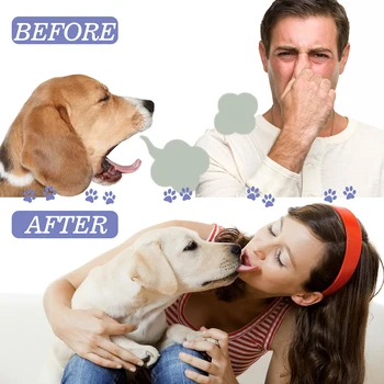 Спрей для полости рта домашних животных, освежитель полости рта для щенков