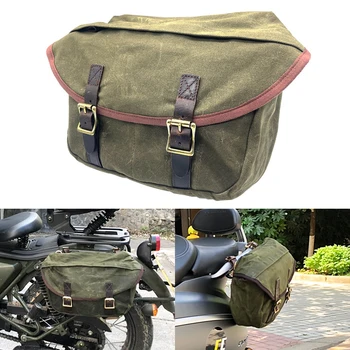 Универсальные мотоциклетные седельные сумки, боковая сумка для хранения багажа, сумка для вилок, сумка для инструментов для Honda, Yamaha, Suzuki, Harley, BMW