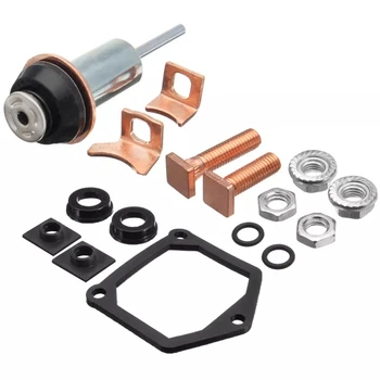 Универсальный комплект для ремонта соленоида стартера двигателя, комплект плунжерных контактов для Toyota Subaru Honda
