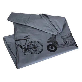 Чехол для велосипеда, универсальный чехол для велосипеда, водонепроницаемый лист для скутера, защита от ультрафиолета, чехол для велосипеда для мопедов, мотоциклов, электромобилей