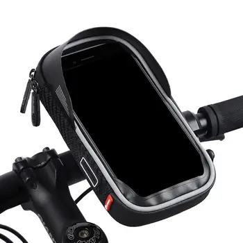 Чувствительный сенсорный экран, устойчивая водонепроницаемая рама для велосипедного руля, сумка для телефона на открытом воздухе