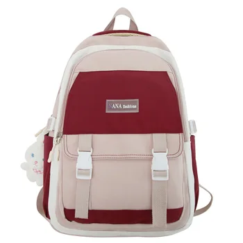 Школьные сумки для девочек, подростков, студенток колледжа, Школьный рюкзак, Женская Корейская сумка для книг
