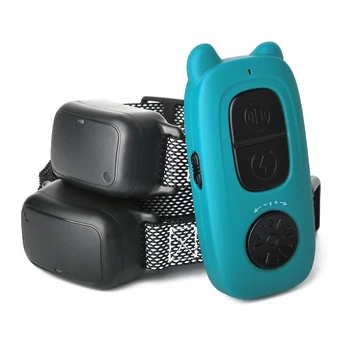 Электрический ошейник для дрессировки собак с дистанционным управлением IPX7 Водонепроницаемый Виброзащитный ошейник для собак с защитой от лая для маленьких средних и крупных собак