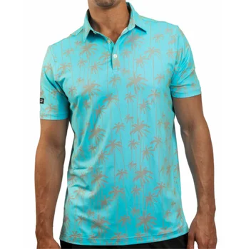 рубашка ПОЛО с модным принтом sunday swaggerMen, летняя рубашка для гольфа на открытом воздухе с короткими рукавами, повседневная футболка F4 racing